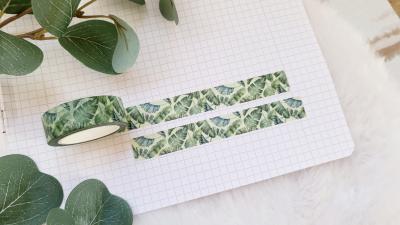 Washi Tape tropische Blätter